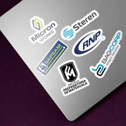 Planilla de stickers papel adhesivo