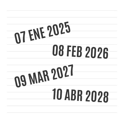 Sello Trodat fechador 4.1x2.4cm  (Automático  4750)