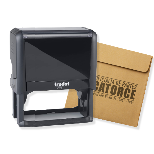 Sello Trodat 6.4x2.6cm (Automático  4914)