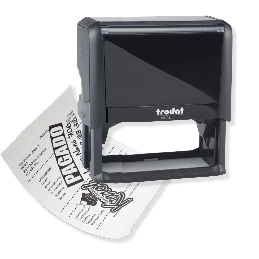 Sello Trodat 5.8x2.2cm  (Automático  4913)