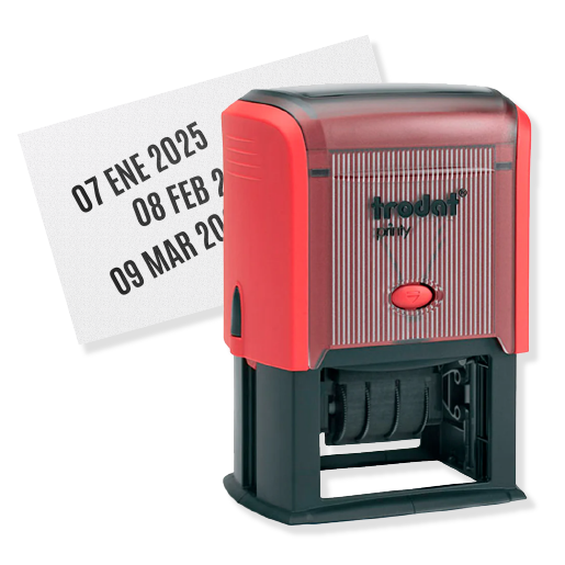 Sello Trodat fechador 5x3cm  (Automático  4729)