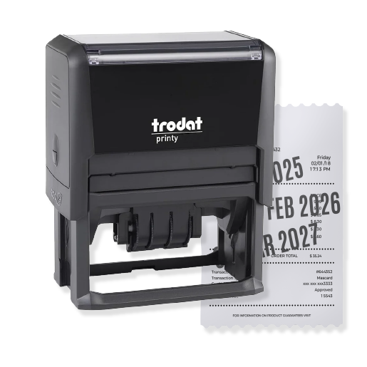 Sello Trodat fechador 7.5x3.8cm (Automático  4726)