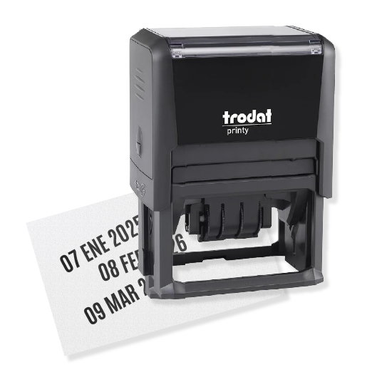 Sello Trodat fechador 6x4cm (Automático  4727)