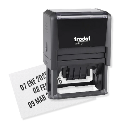 Sello Trodat fechador 6x4cm (Automático  4727)