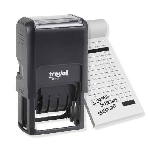 Sello Trodat fechador 4.1x2.4cm  (Automático  4750)