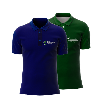 Playera polo con bordado