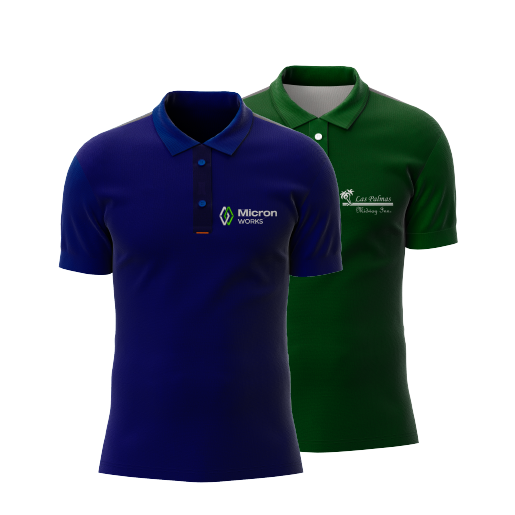 Playera polo con bordado