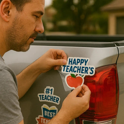 Planilla de stickers vinil